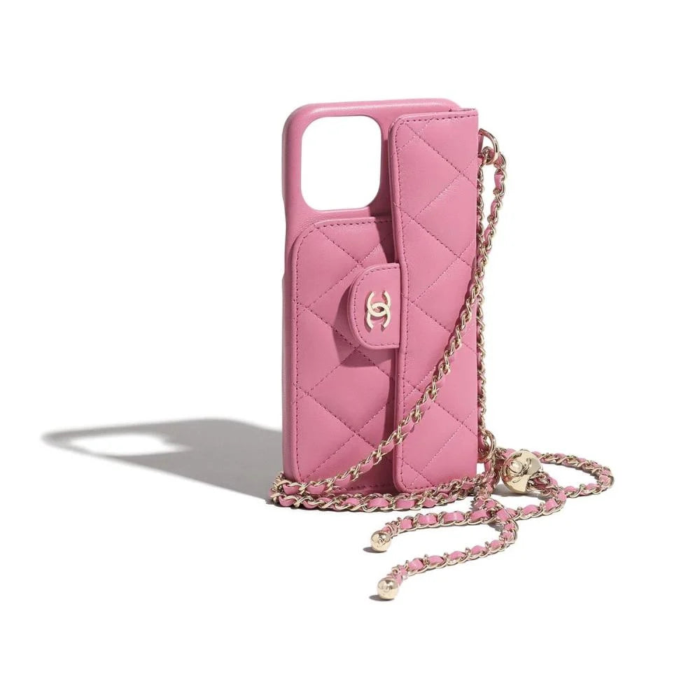 Coque CHAN*L à bandoulière